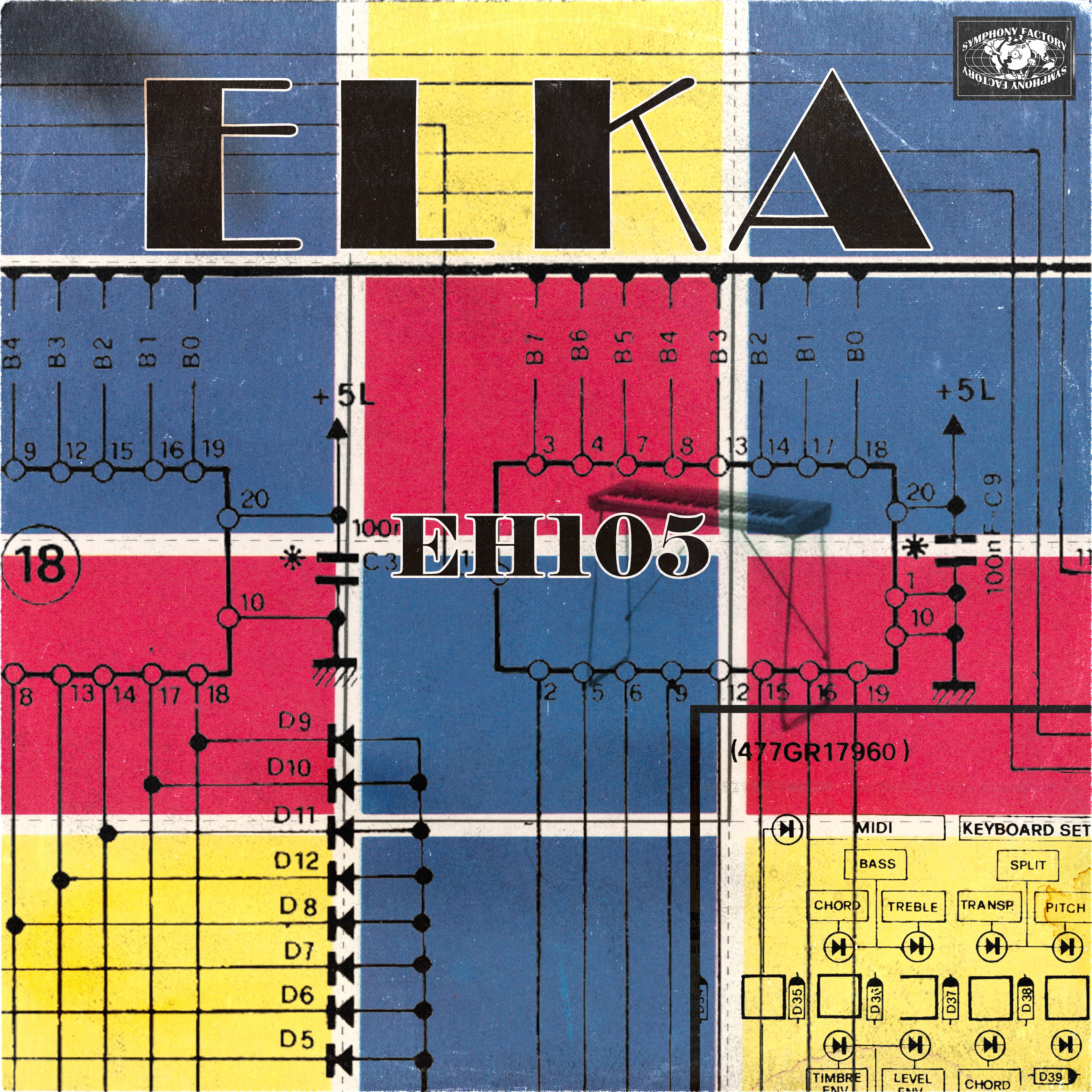 Elka Panel ELKA EH-105 One Shots Sounds+Analog lab V Presets. – Symphony Factory